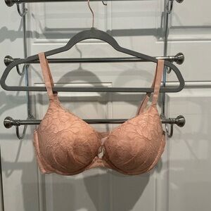 Victoria's Secret Pink Lace Plunge Bra
